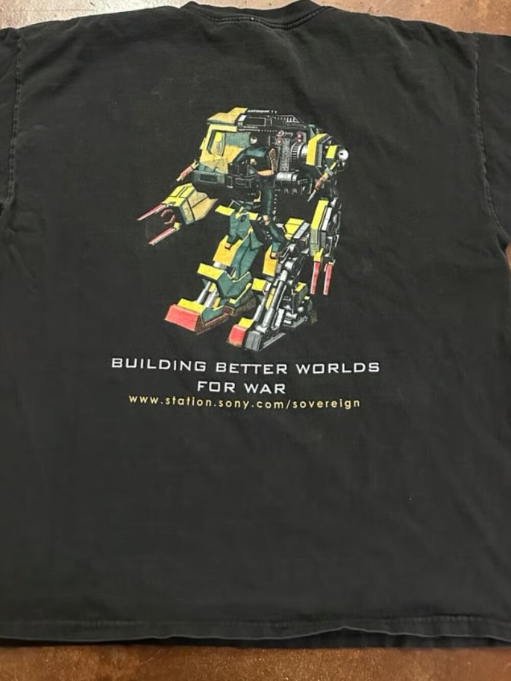 VTG 2001 Sovereign PC Game Promo Sony Online Entertainment Merch Tee